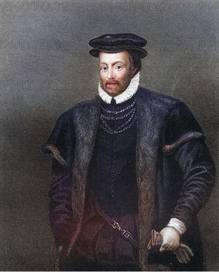 Edward North 1496-1564, First Lord North English jurist and parliamentary clerk. From the book