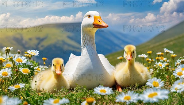 AI generated, animal, animals, bird, birds, biotope, habitat, one, individual, foraging, wildlife,