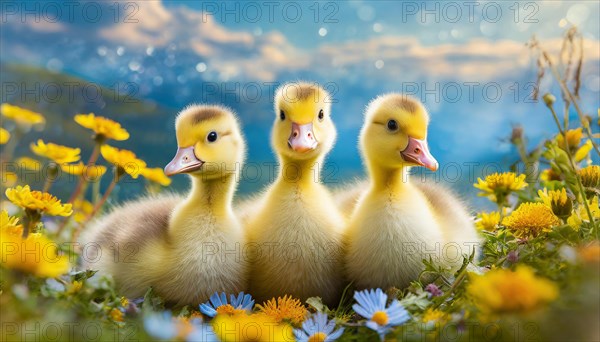 AI generated, animal, animals, bird, birds, biotope, habitat, one, individual, foraging, wildlife,
