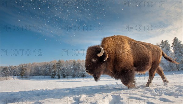 AI generated, animal, animals, mammal, mammals, biotope, habitat, one, individual animal, foraging,