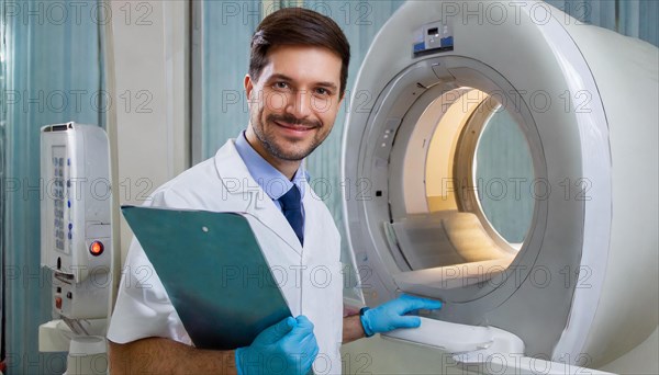 AI generated, RF, man, men, doctor, doctors, 30, 35, years, attractive, attractive, doctor's