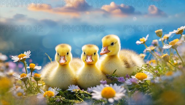 AI generated, animal, animals, bird, birds, biotope, habitat, one, individual, foraging, wildlife,