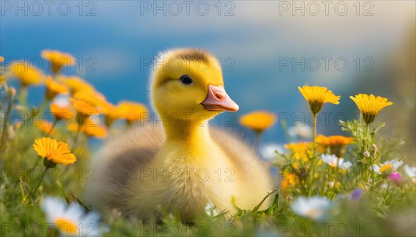 AI generated, animal, animals, bird, birds, biotope, habitat, one, individual, foraging, wildlife,