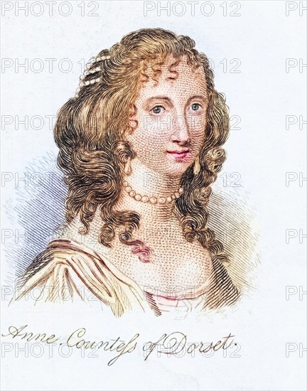 Anne Clifford Countess of Pembroke Dorset and Montgomery 1590-1676 English landowner and patron of
