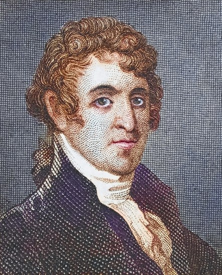 David Humphreys 1752, 1818, colonel in the American Revolutionary War. From the book Gallery of