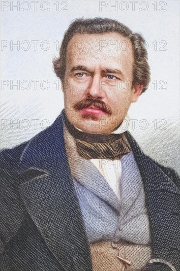 Sir James Outram 1803-1863 1st Baronet. English general during the Indian Mutiny 1857-1858, from