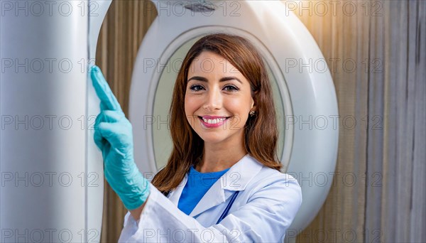 AI generated, RF, woman, woman, doctor, doctors, female doctor, 30, 35, years, attractive,