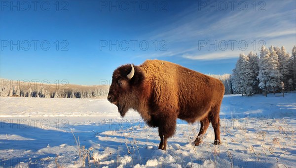 AI generated, animal, animals, mammal, mammals, biotope, habitat, one, individual animal, foraging,
