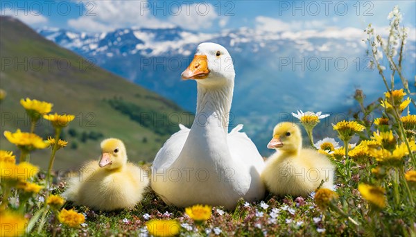 AI generated, animal, animals, bird, birds, biotope, habitat, one, individual, foraging, wildlife,