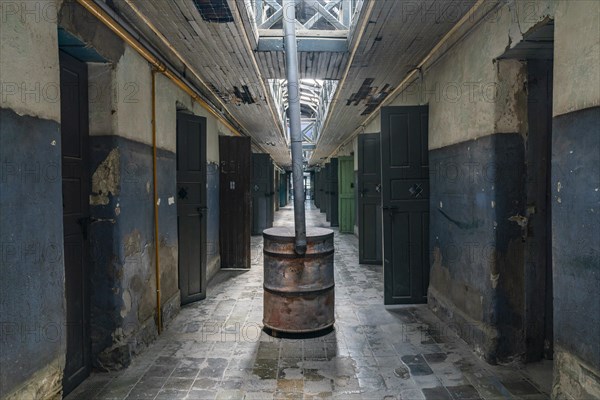 Wing with prisoners' cells in the former Presidio prison, Presidio Museum and Maritime Museum,