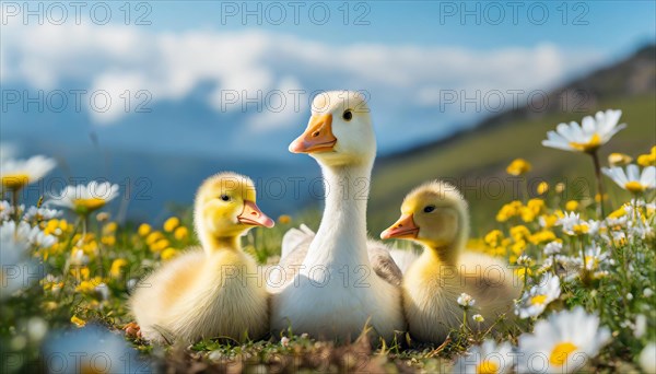 AI generated, animal, animals, bird, birds, biotope, habitat, one, individual, foraging, wildlife,