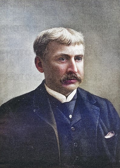 Francis Bret Harte, 1836-1902, American short story writer. From the book The Masterpiece Library
