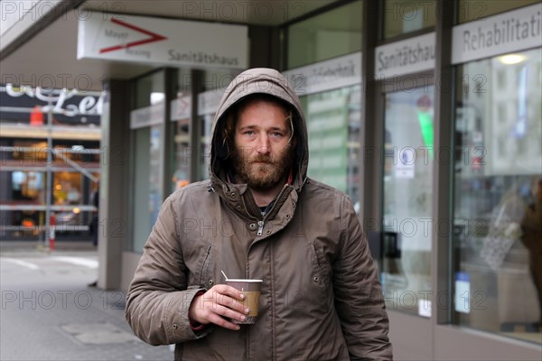 Mannheim, December 2020: Homeless in times of corona. The coronavirus pandemic is exacerbating the