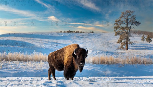 AI generated, animal, animals, mammal, mammals, biotope, habitat, one, individual animal, foraging,