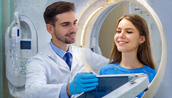AI generated, RF, woman, woman, doctor, doctors, female doctor, 30, 35, years, attractive,