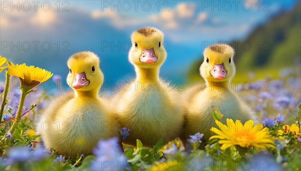AI generated, animal, animals, bird, birds, biotope, habitat, one, individual, foraging, wildlife,