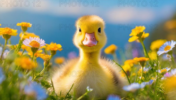 AI generated, animal, animals, bird, birds, biotope, habitat, one, individual, foraging, wildlife,