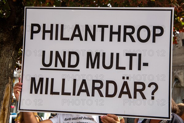 Lateral thinking demo in Darmstadt, Hesse: The demonstration was directed against the corona