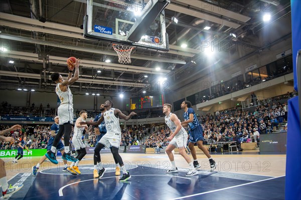 09.02.2024, easy Credit BBL, German Basketball League, Matchday 20) : Game scene MLP Academics