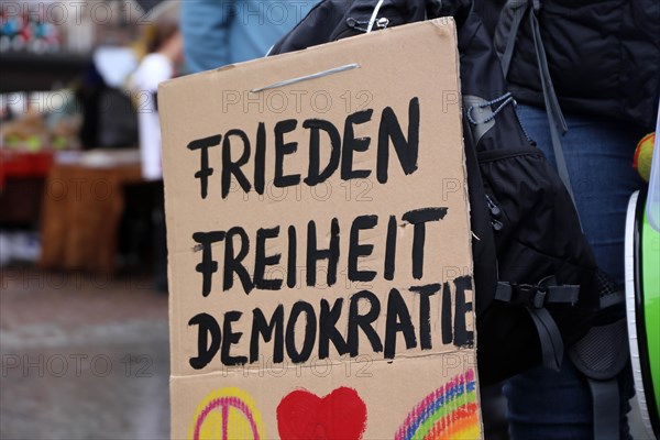 Strasbourg, France: Large demonstration for freedom against the corona measures and the vaccination