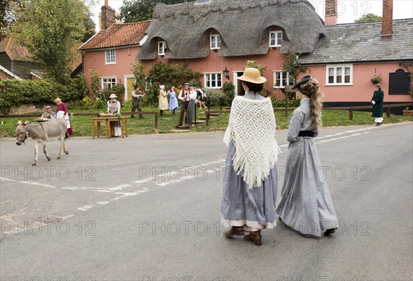 Filming a scene for Stanley's War film directed by Tim Curtis outside the Sorrel Horse pub,