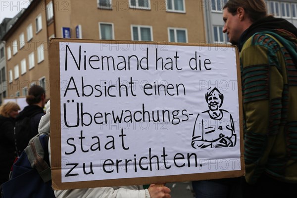 Large demonstration by critics of the corona measures in Kassel: Protests took place simultaneously