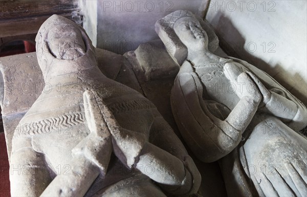 Altar tomb late 14th century Malwain or Blount family, church of Saint Andrew, Etchilhampton,