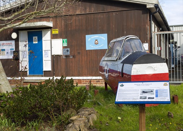 Air Cadets, Air Training Corps, building former RAF Melsham, Bowerhill, Melksham, Wiltshire,