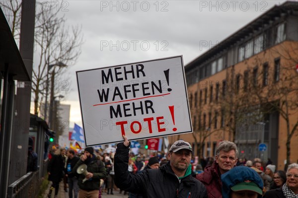 Karlsruhe, 10 December 2023: Large demonstration for the reappraisal of the corona measures.