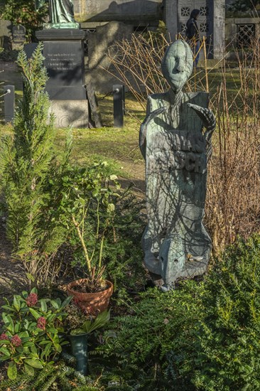 Thomas Brasch, Grave, Dorotheenstaedtischer Friedhof, Chausseestrasse, Mitte, Berlin, Germany,
