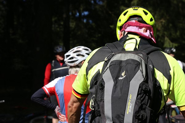 Mountain bike tour through the Bavarian Forest with the DAV Summit Club: stopover on the way to the
