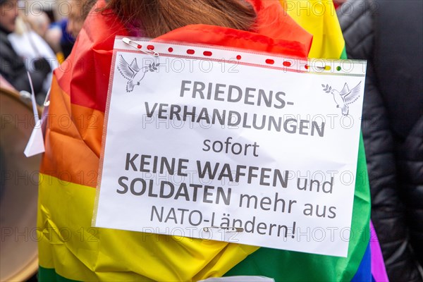 A large peace demonstration took place in Ramstein. Several thousand participants demonstrated