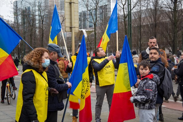Brussels, 23 January: European demonstration for democracy, organised by the Europeans United