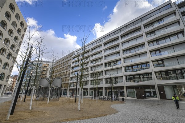 Aaron-Bernstein-Platz, Am Tacheles neighbourhood, Oranienburger Strasse, Mitte, Berlin, Germany,