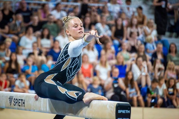 Heidelberg, 9 September 2023: Women's national gymnastics competition in the SNP Dome in Heidelberg