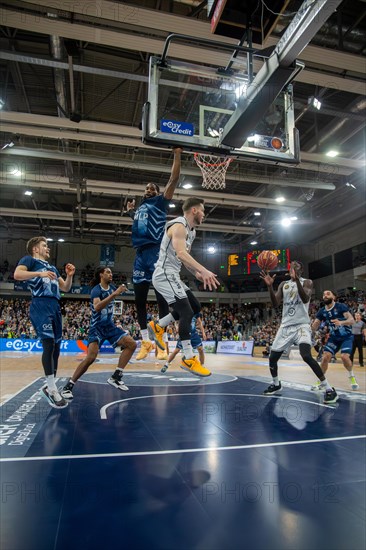09.02.2024, easy Credit BBL, German Basketball League, Matchday 20) : Game scene MLP Academics
