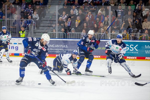 26.01.2024, DEL, German Ice Hockey League, Matchday 41) : Adler Mannheim against Iserlohn Roosters