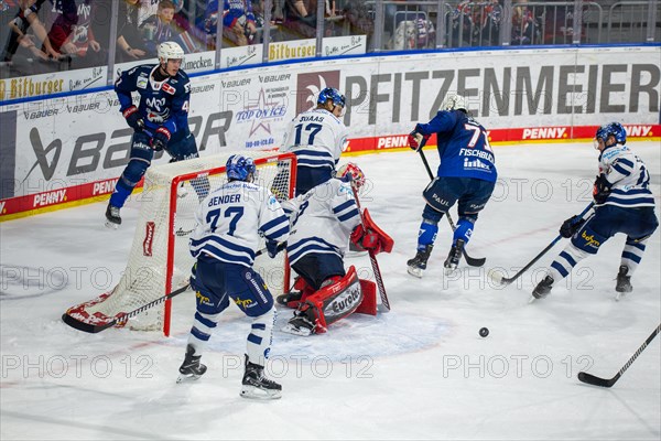 26.01.2024, DEL, German Ice Hockey League, Matchday 41) : Adler Mannheim vs Iserlohn Roosters (Lots