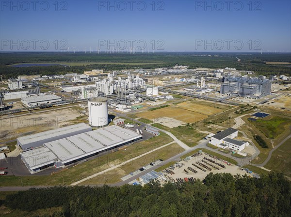 Chemical plant Schwarzheide. BASF Schwarzheide GmbH is a wholly owned subsidiary of BASF SE,