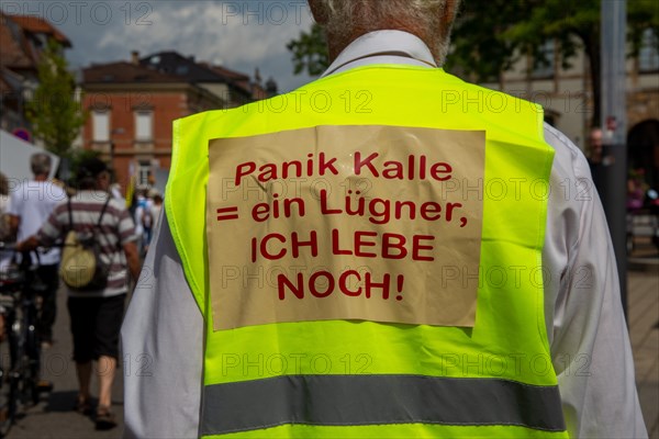 Demonstration in Landau, Palatinate: The demonstration was directed against the government's