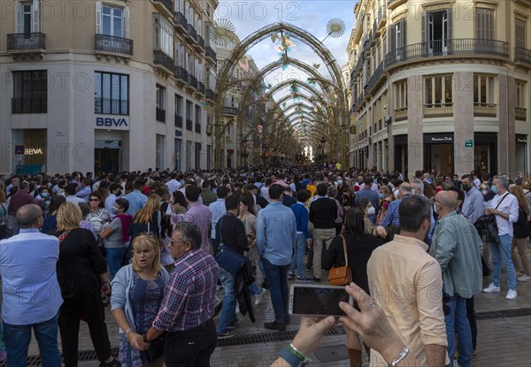 â€˜La Magna: camino de la gloria' religious procession through city streets to commemorate the