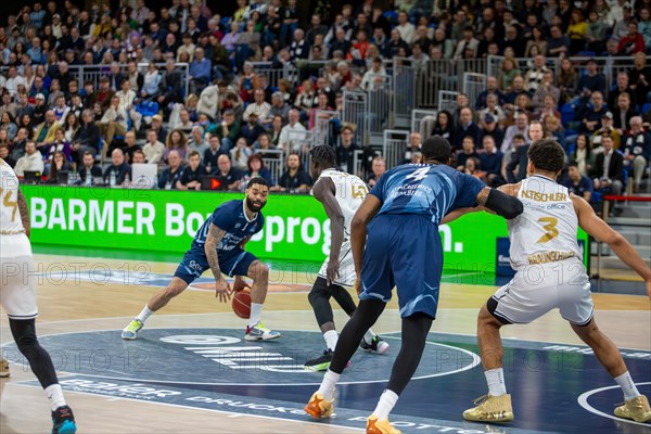 09.02.2024, easy Credit BBL, German Basketball League, Matchday 20) : Game scene MLP Academics