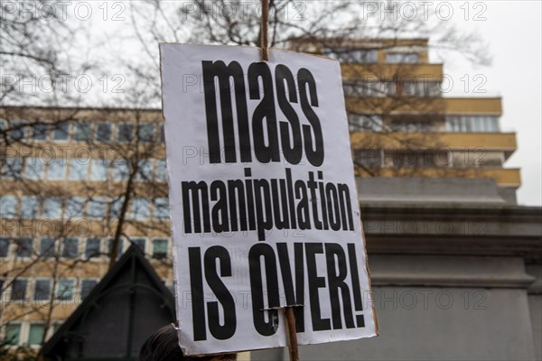 Brussels, 23 January: European demonstration for democracy, organised by the Europeans United