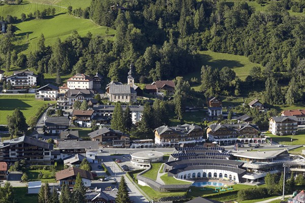 Bad Kleinkirchheim with Thermal Roemerbad, Carinthia, Austria, Europe