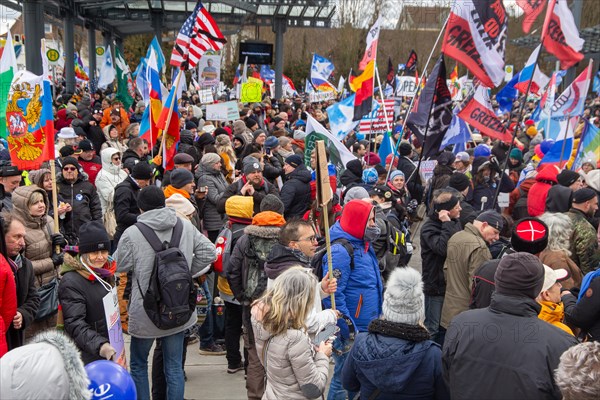 A large peace demonstration took place in Ramstein. Several thousand participants demonstrated