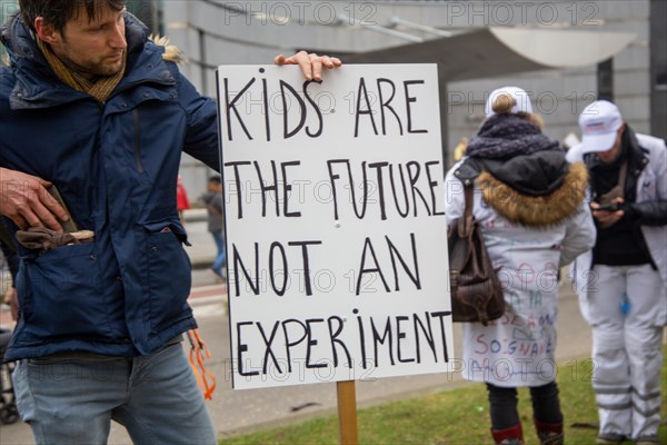 Brussels, 23 January: European demonstration for democracy, organised by the Europeans United