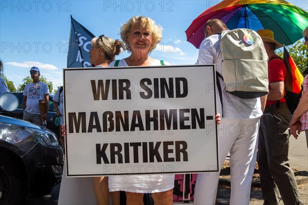 Demonstration in Landau, Palatinate: The demonstration was directed against the government's
