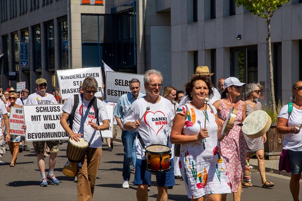 Demonstration in Landau, Palatinate: The demonstration was directed against the government's