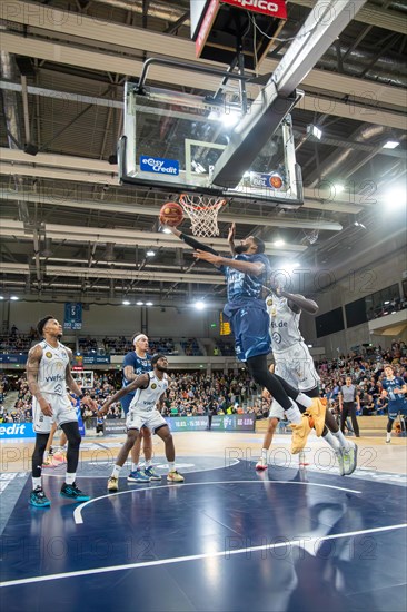 09.02.2024, easy Credit BBL, German Basketball League, Matchday 20) : Game scene MLP Academics