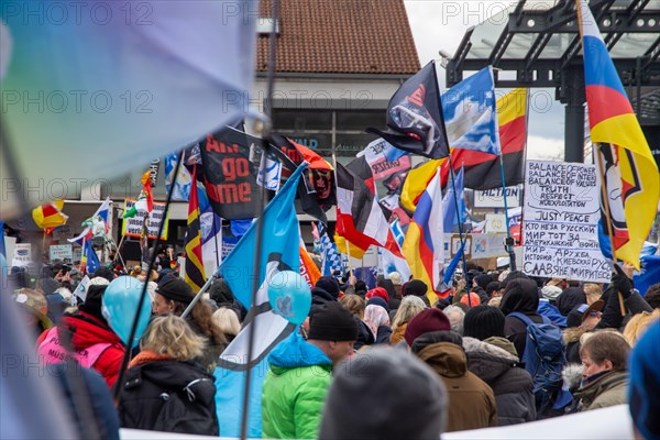 A large peace demonstration took place in Ramstein. Several thousand participants demonstrated